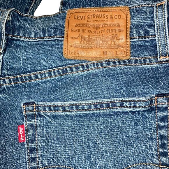 Men’s Levi’s 511 Slim Fit Medium Wash Jeans-size 33w30L - Picture 14 of 16
